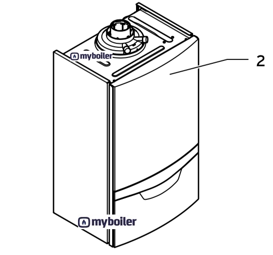 vaillant front case