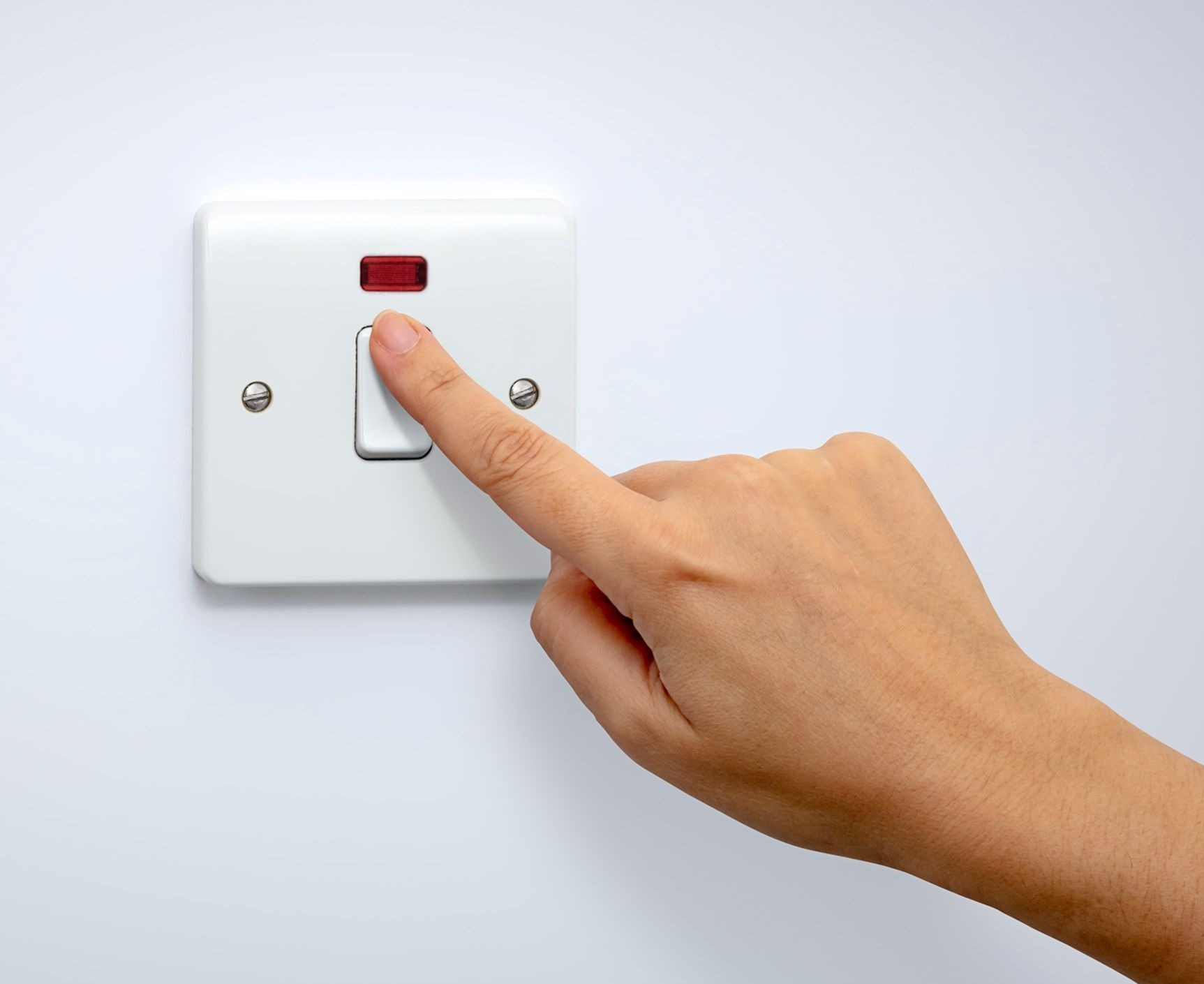 Hive receiver isolation switch near the boiler