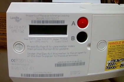 Landis Gyr digital smart meter