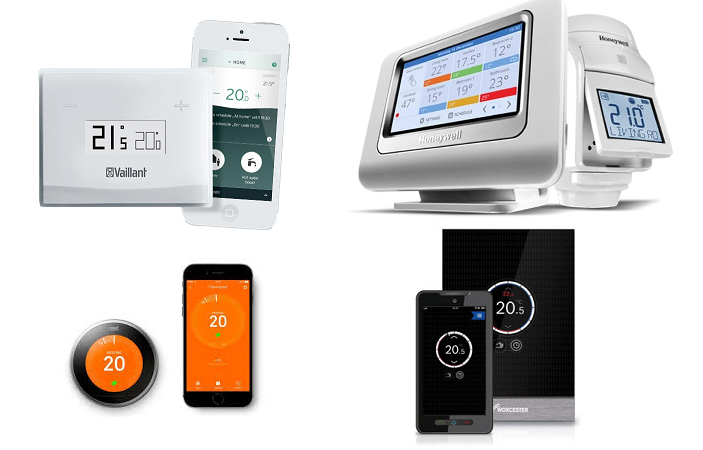 Smart modulating thermostats