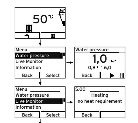 Live Monitor Menu